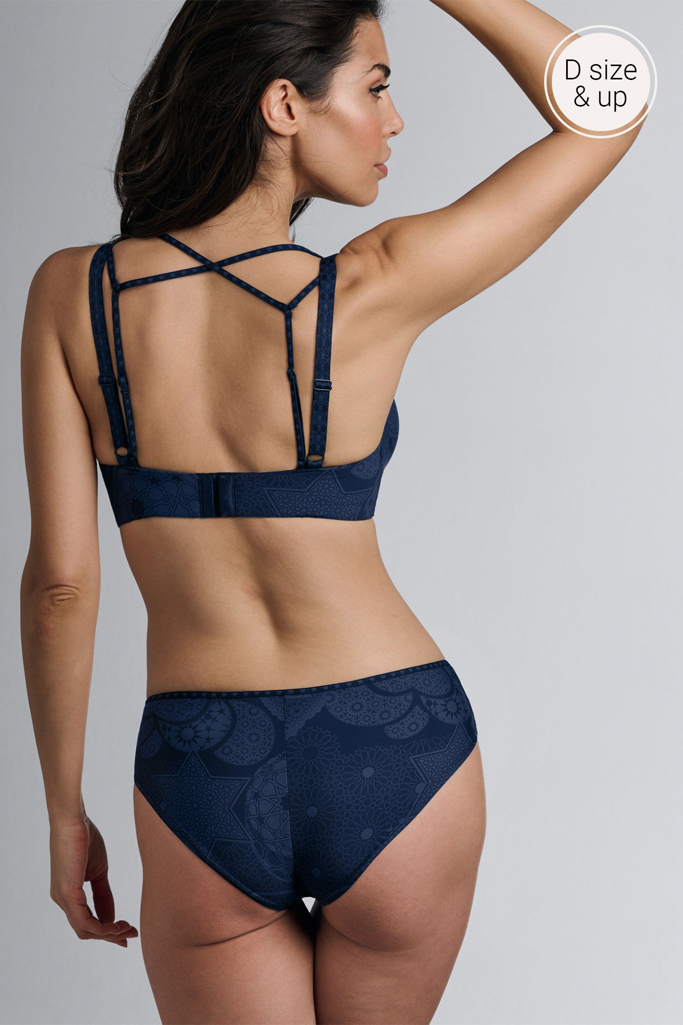 Navy store blue bra