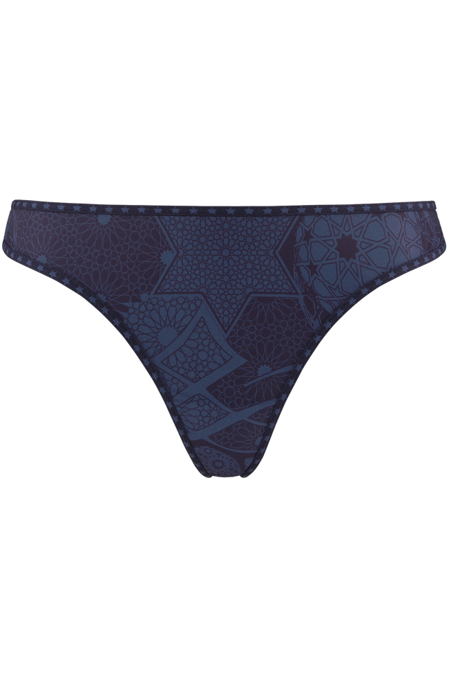 supernovabutterfly thong | midnight blue