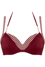 capitana push up bikini top