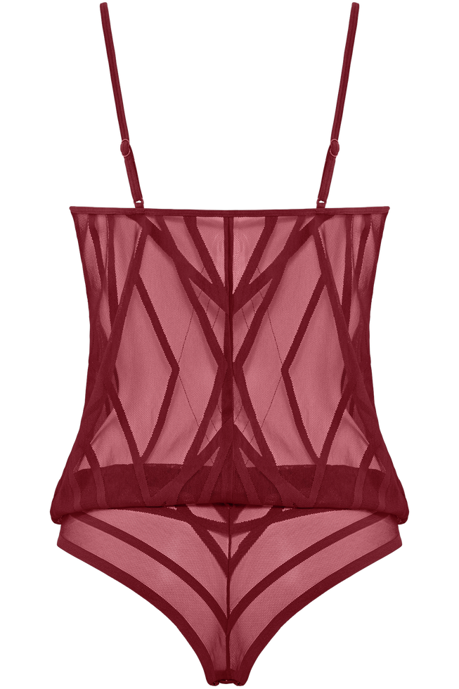 the illusionist unpadded unwired body top