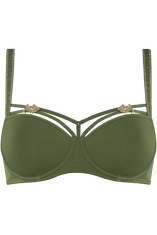 queen bee plunge balcony bra