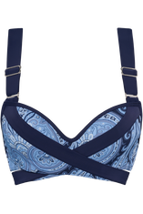 cache coeur push up bikini top