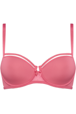 peekaboo plunge balcony bra