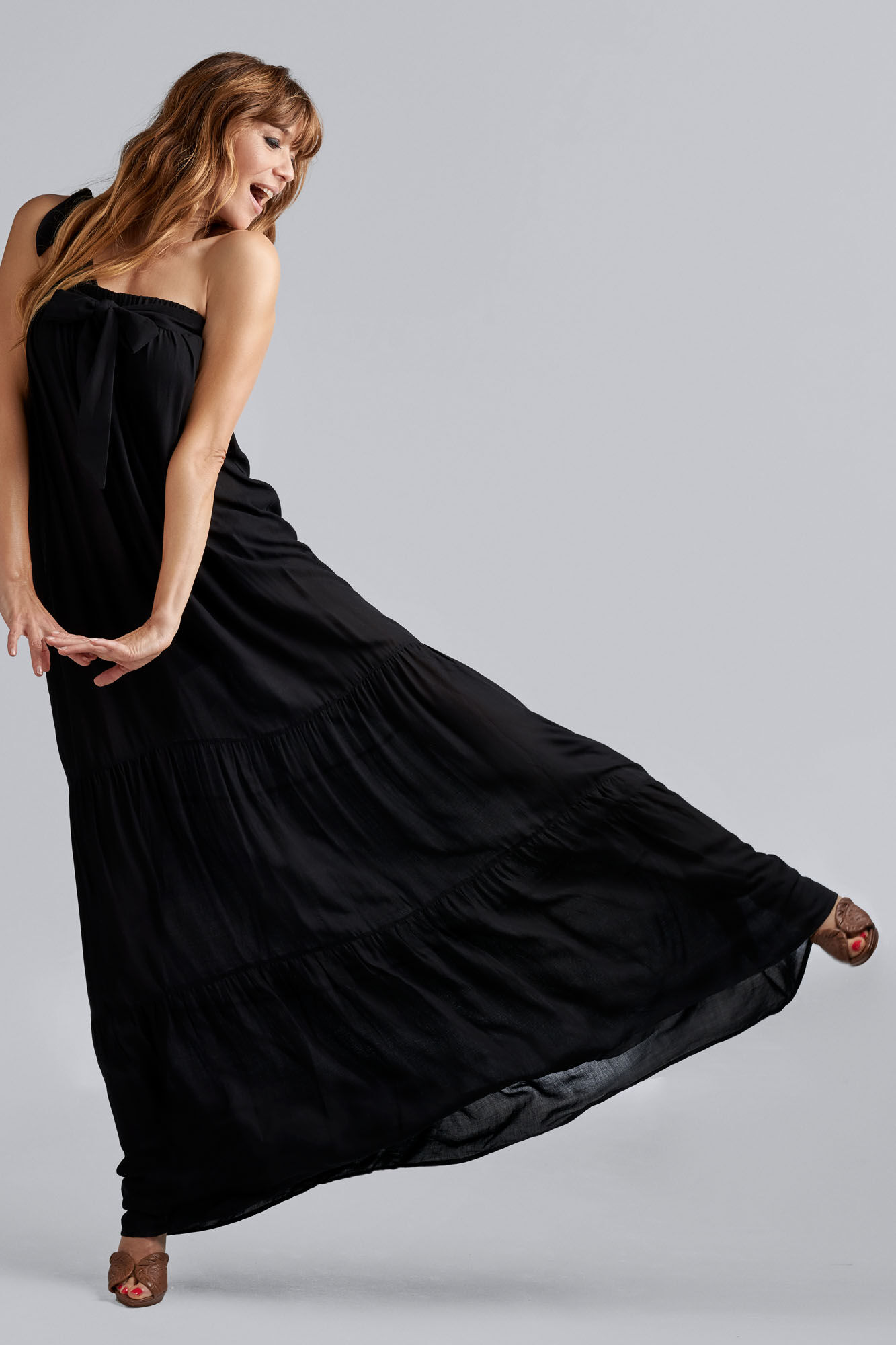 beautiful black gown