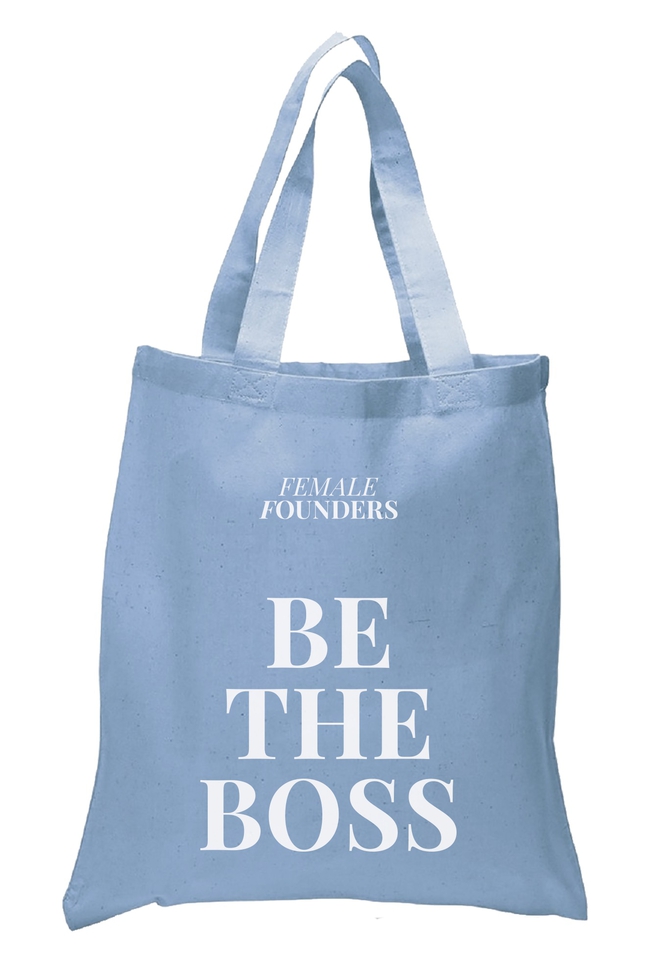 statement bag 'be the boss'