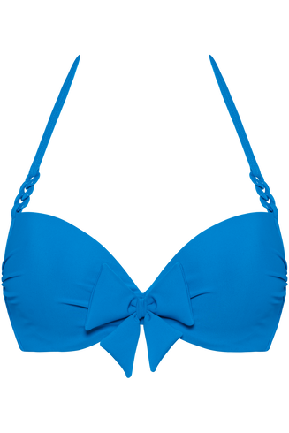 papillon push-up | wired padded bright blue - 90D