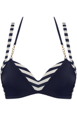 marinière push up bikini top