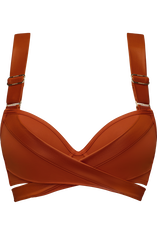 cache coeur push up bikini top