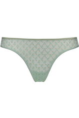 lucky clover butterfly thong