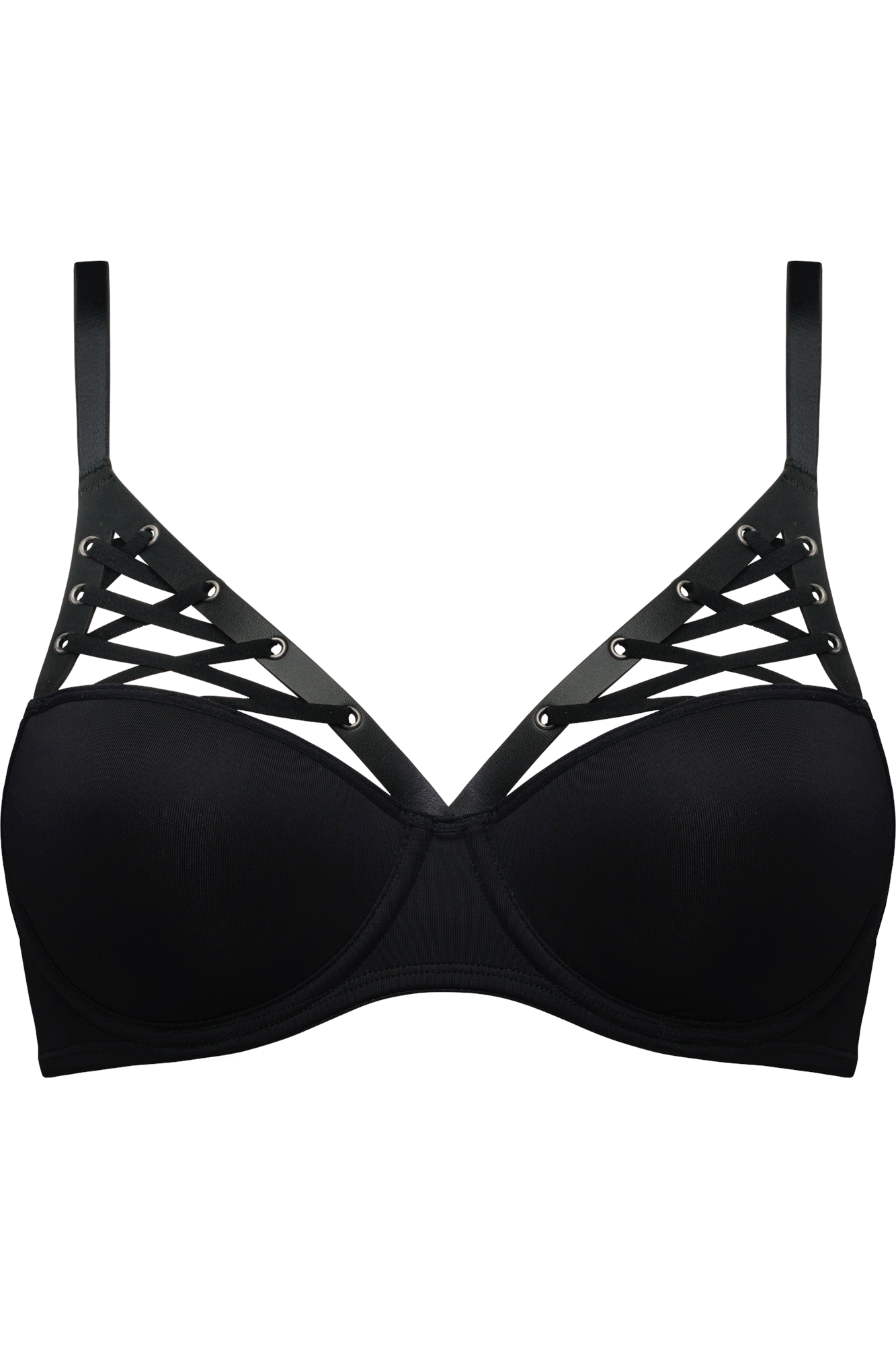 Marlies Dekkers euphoria plunge balconette bh wired padded black