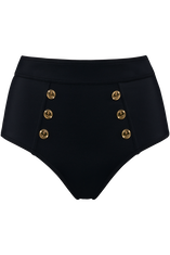 royal navy high waist Bikini Unterhose