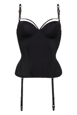 riding gear corset balconnet plongeant