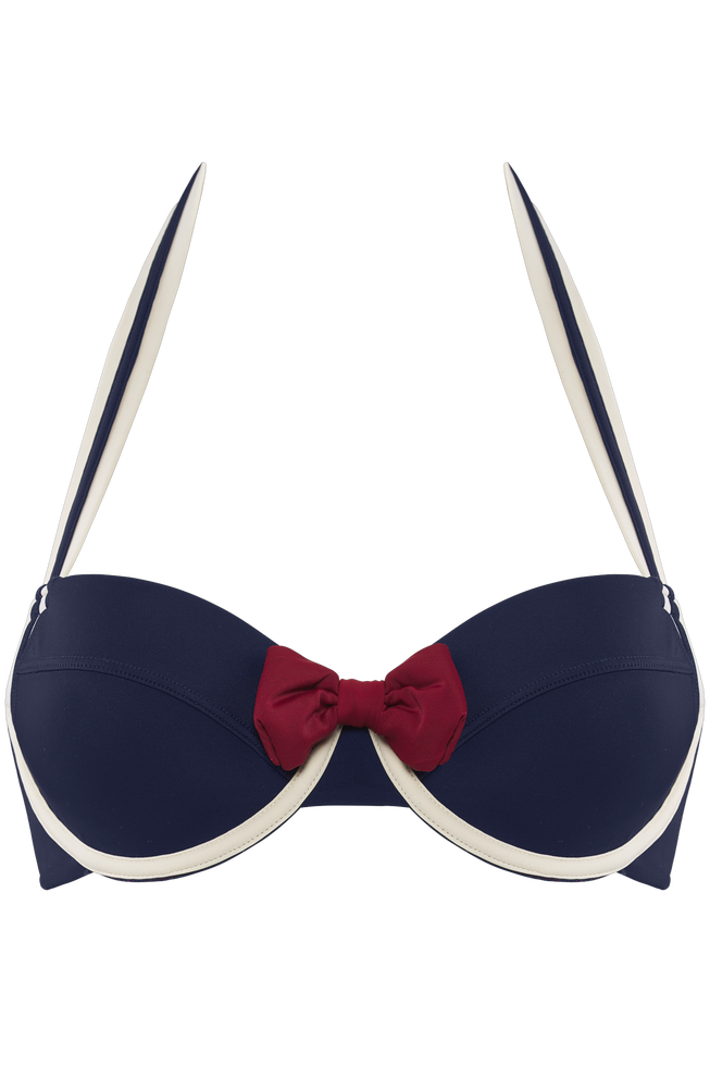 sailor mary plunge balconette bikini top