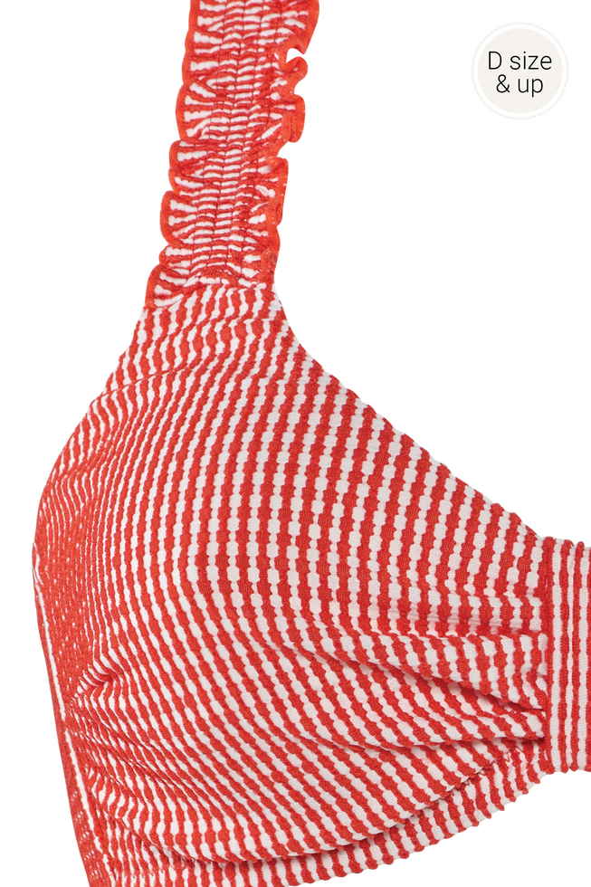 côte d'azur nicht-vorgeformter Bügel plunge balconette Bikini Oberteil