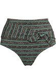 bebali ocean teal high waist briefs