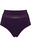 cache coeur deep purple high waist briefs