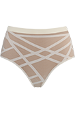 the illusionist transparent pristine high waist briefs