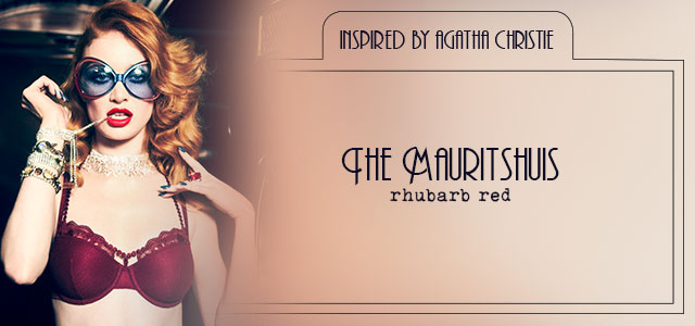 FW20 style collection The Mauritshuis rhubarb red header banner mobile