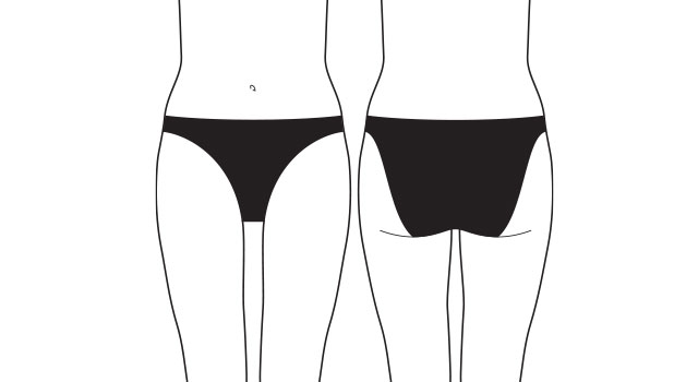 what are 2 cm bikini briefs