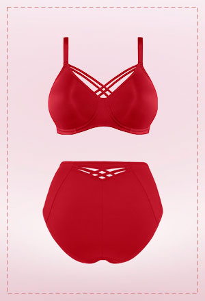 care bra red