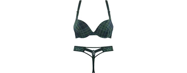 style collection gloria scarab green plaid FW21