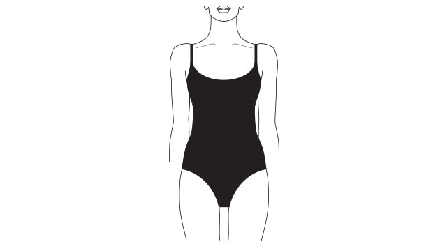 what is an unwired unpadded bathing suit