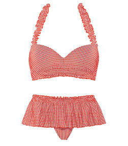 swimwear Côte d'Azur red & white SS20