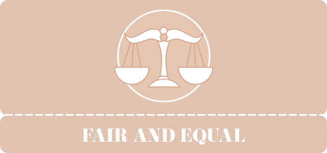 Fair and equal