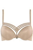 dame de paris sand and golden lurex