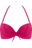 Musubi Pink push up bikini top