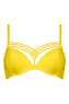 dame de paris buttercup yellow wired padded push up bra 17721