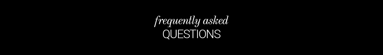 frequently asked questions