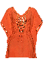 holi glamour marigold orange kaftan