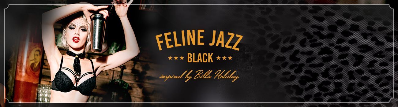 FW19 collection Feline Jazz Black header banner