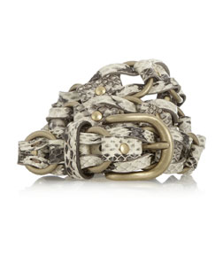 style gloria summer tweed belt