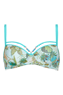 oriental morphosis green turquoise balcony bra