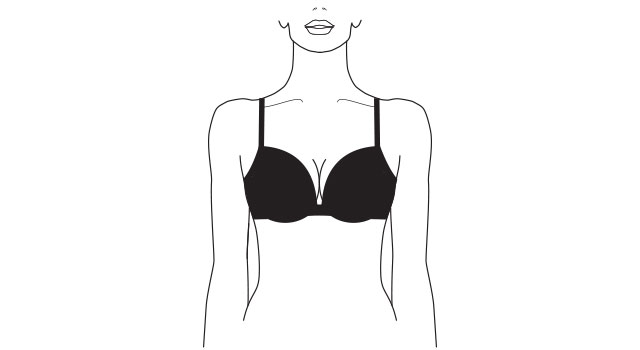 BioFit maximum cleavage bra- Push up what you've got