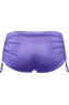 Holi Glamour Purple drawstring shorts