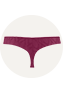 Latin lady grape purple 4cm thong