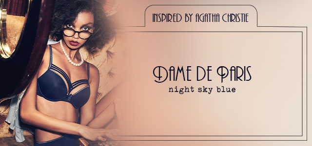FW20 collection Dame de Paris night sky blue header banner
