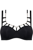 rock city black plunge balcony bra