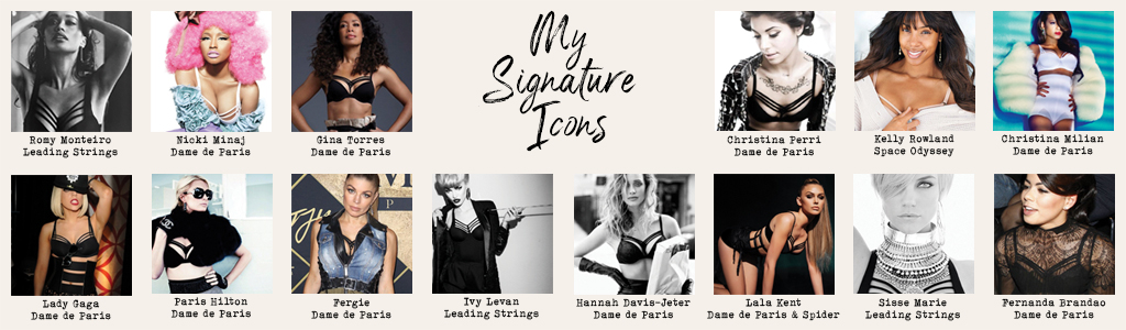 marlies dekkers signature icons banner