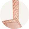 zigzag-patterned straps