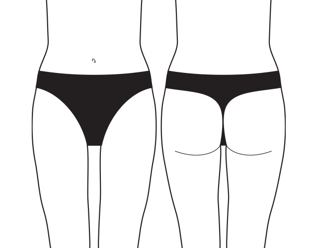 What is a 4 cm thong?  Thongs Fit and Style Guide by Marlies Dekkers