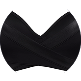 swimwear details cache coeur black SS19