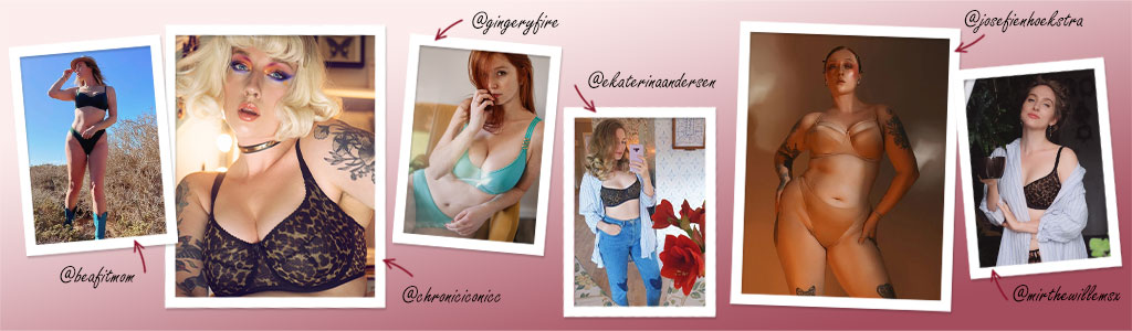 marlies dekkers unpadded bras influencer collaboration banner
