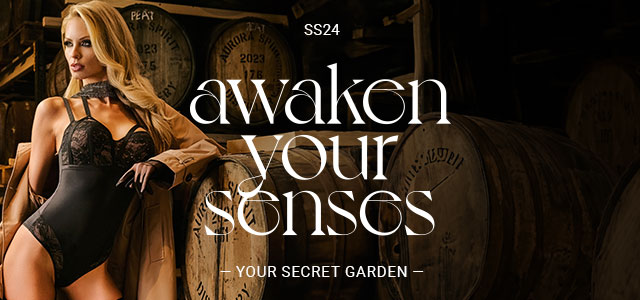 SS24 lingerie awaken your senses header banner