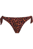 jungle diva brown and dark orange butterfly tanga