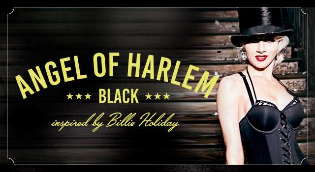 FW19 collection Angels of Harlem Black header banner