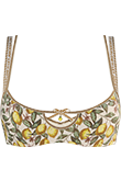 mambo amalfi lemon print demi bra